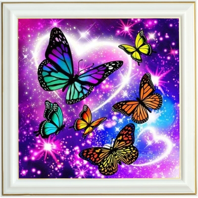 Kit Diamond Painting Butterfly - Lartera Diamond Art